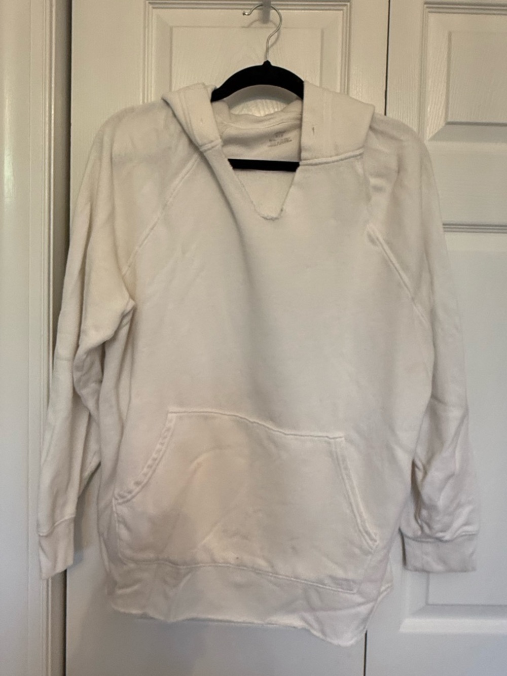 Aerie White Pullover Hoodie